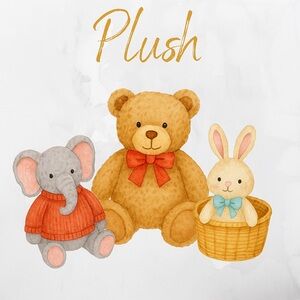 Plush/Stuffed Animals! More listings to come!